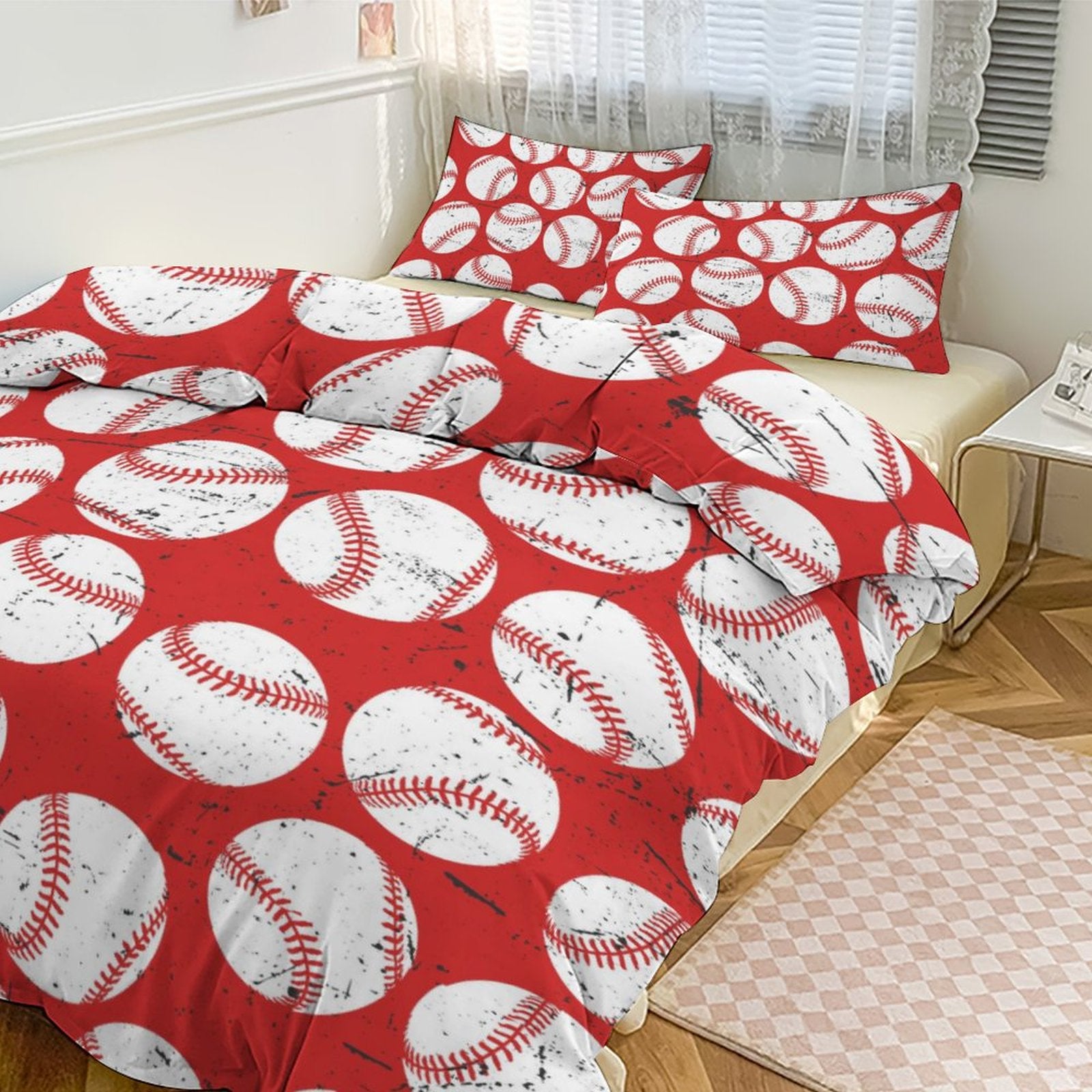 Full 3-Piece Bedding Set-86"×70"/ 218×177cm