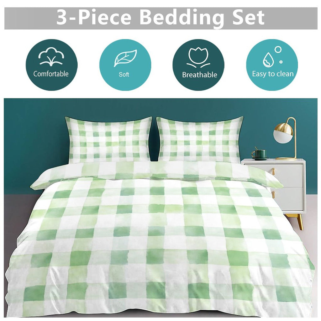 Queen 3-Piece Bedding Set-90"x90"/ 229x229cm