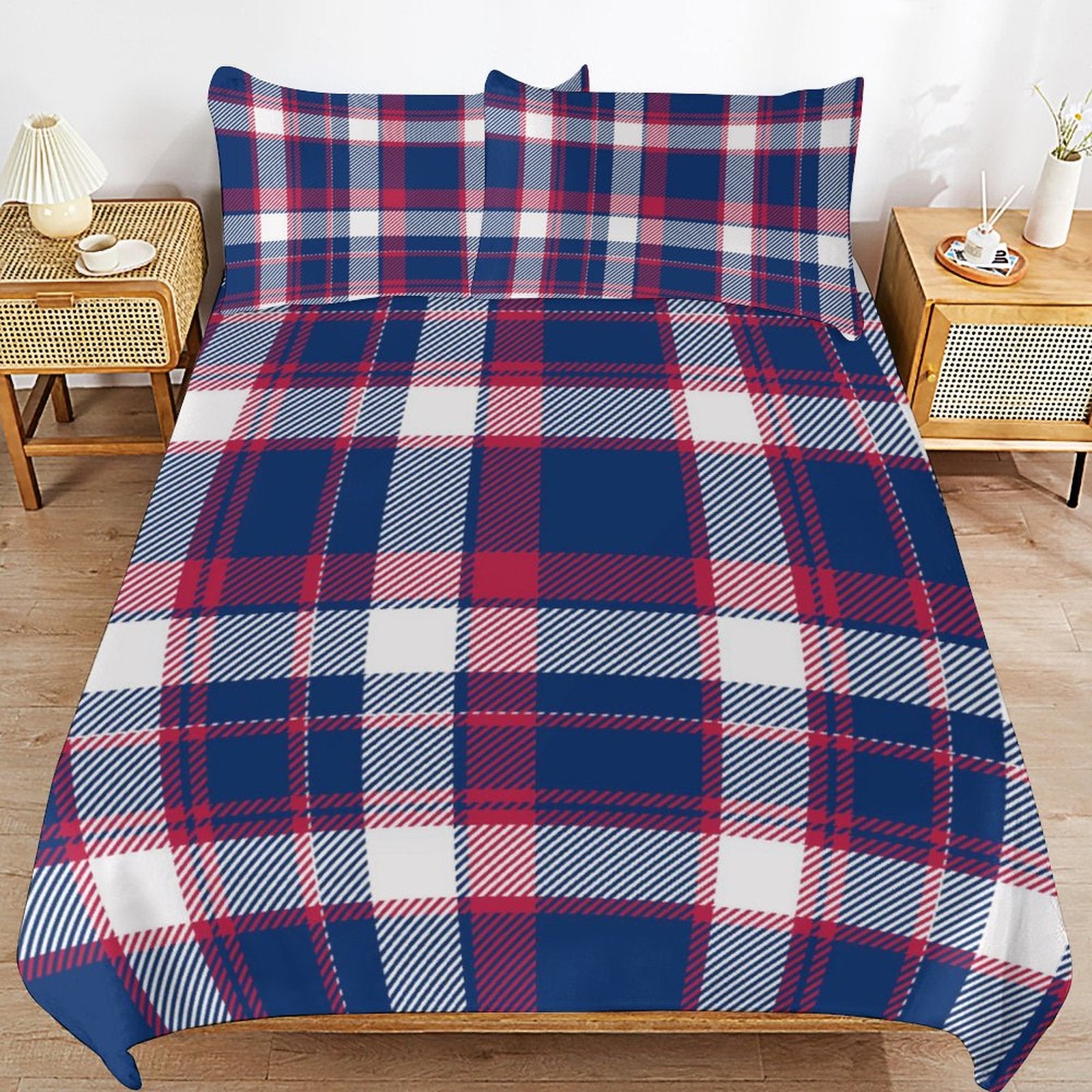 Queen 3-Piece Bedding Set-90"x90"/ 229x229cm