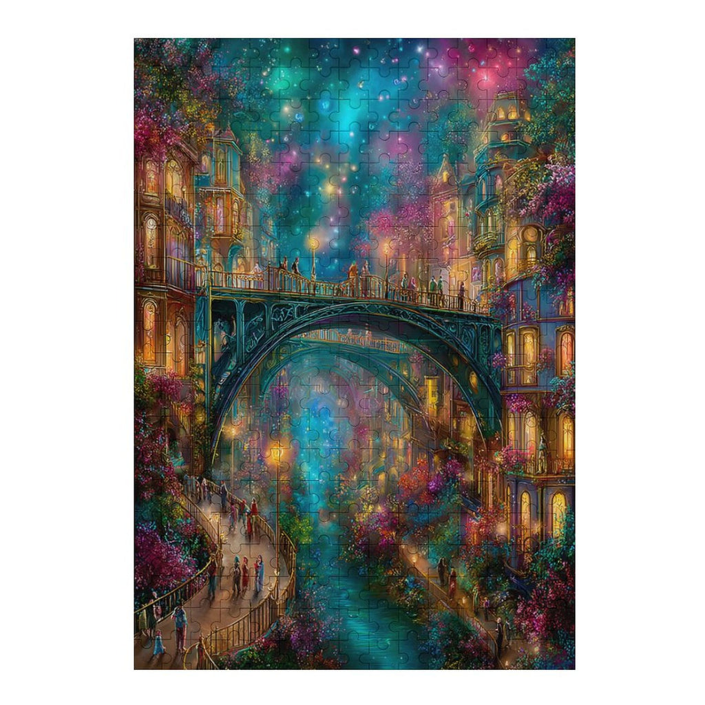 Mystical City Wooden Puzzle