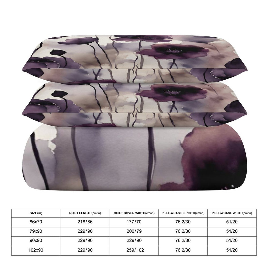 King 3-Piece Bedding Set-102"x90"/ 259x229cm