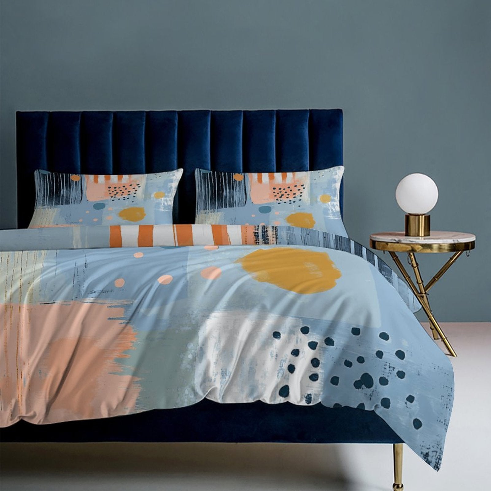 Queen 3-Piece Bedding Set-90"x90"/ 229x229cm