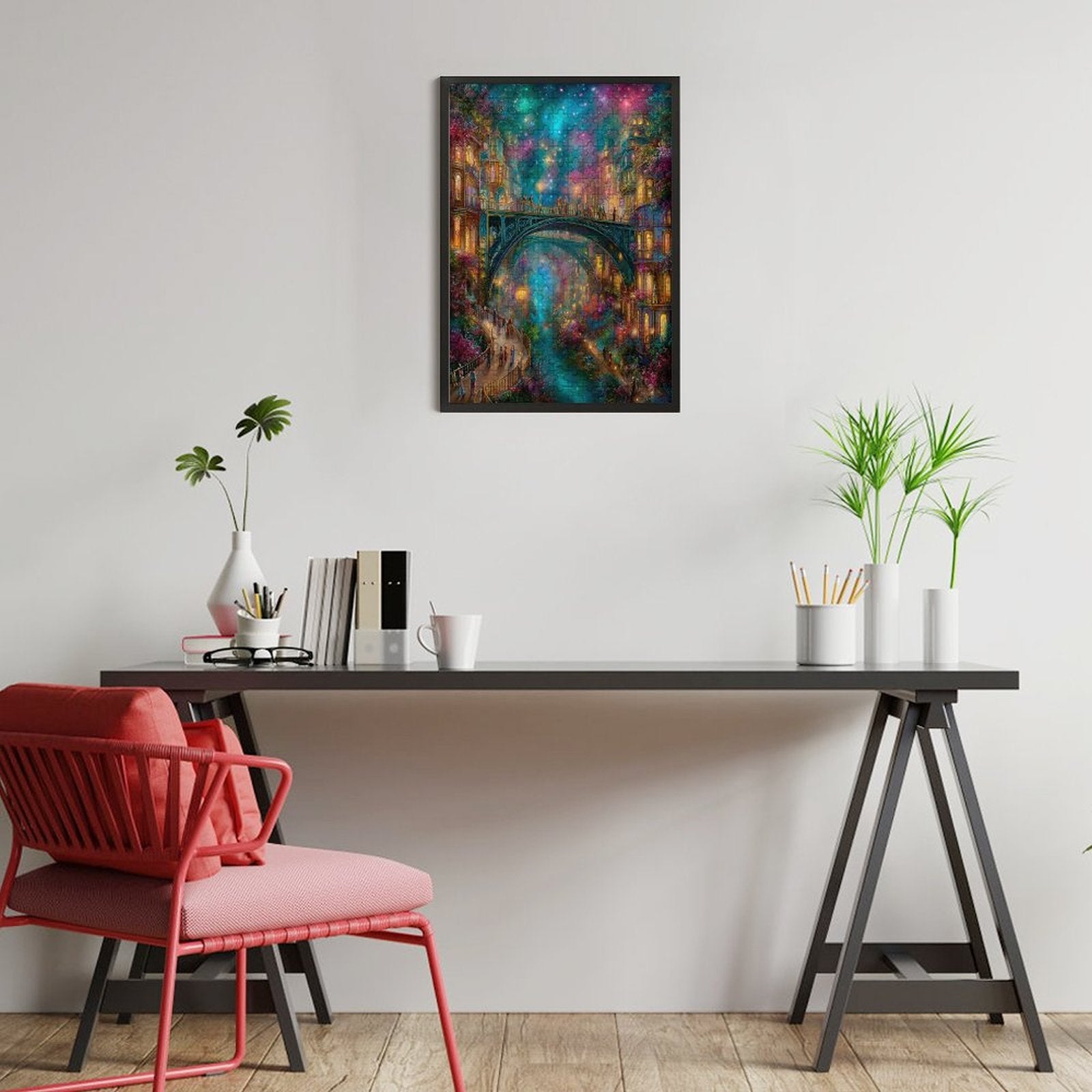 Mystical City Wooden Puzzle