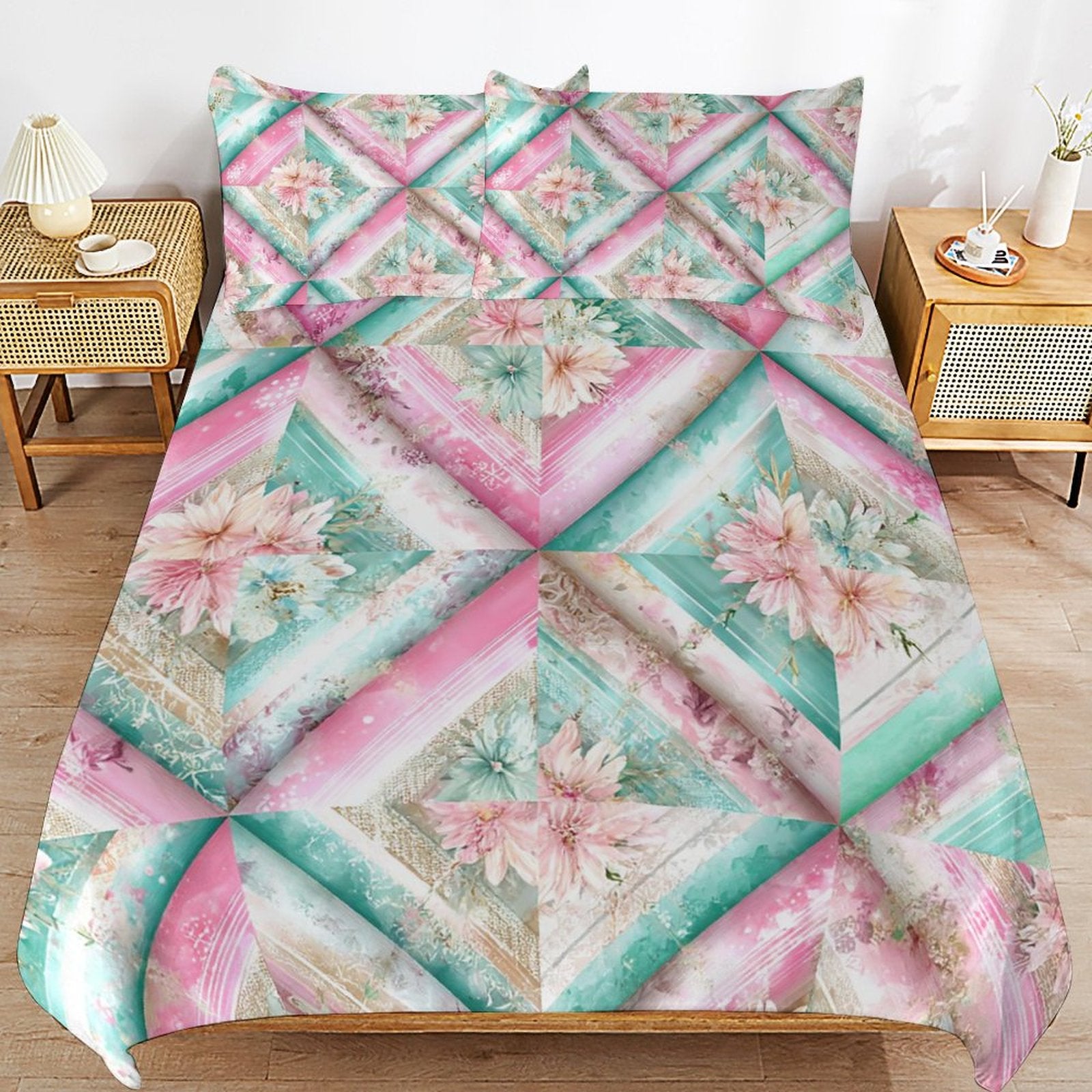 King 3-Piece Bedding Set-102"x90"/ 259x229cm