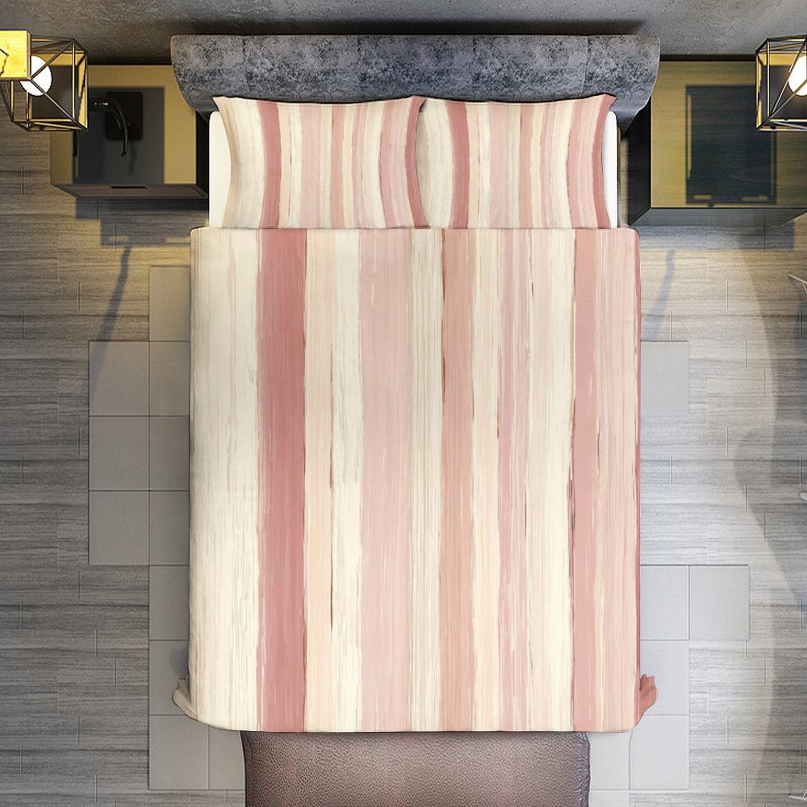 Queen 3-Piece Bedding Set-90"x90"/ 229x229cm