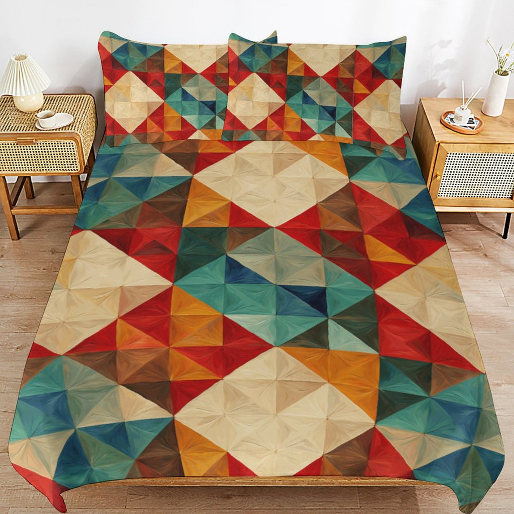 Full 3-Piece Bedding Set-86"×70"/ 218×177cm