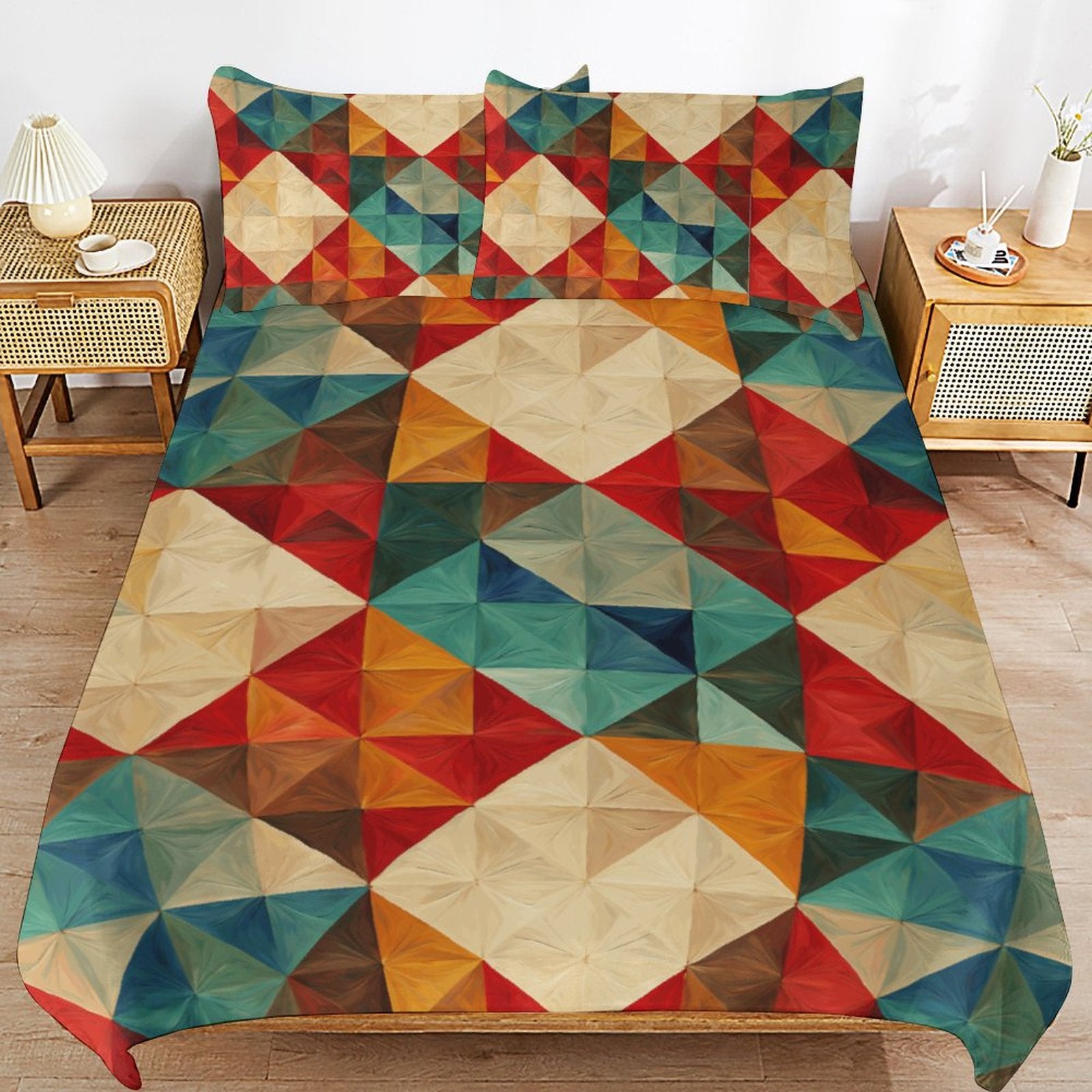 Full 3-Piece Bedding Set-86"×70"/ 218×177cm