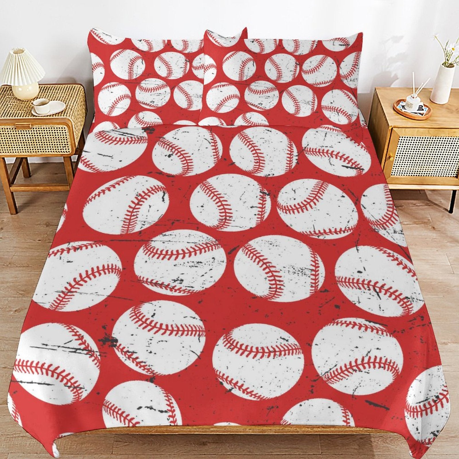 Queen 3-Piece Bedding Set-90"x90"/ 229x229cm