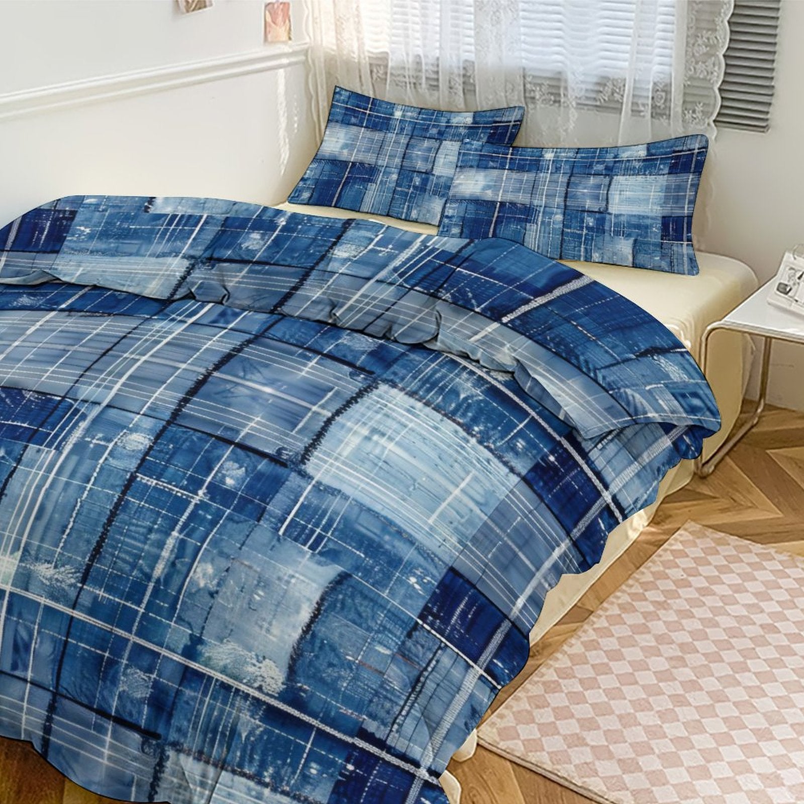 Full 3-Piece Bedding Set-86"×70"/ 218×177cm