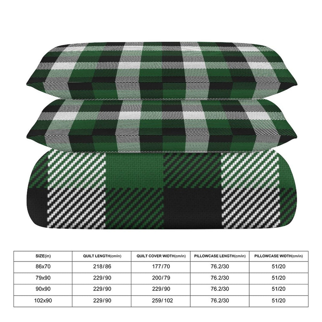 King 3-Piece Bedding Set-102"x90"/ 259x229cm