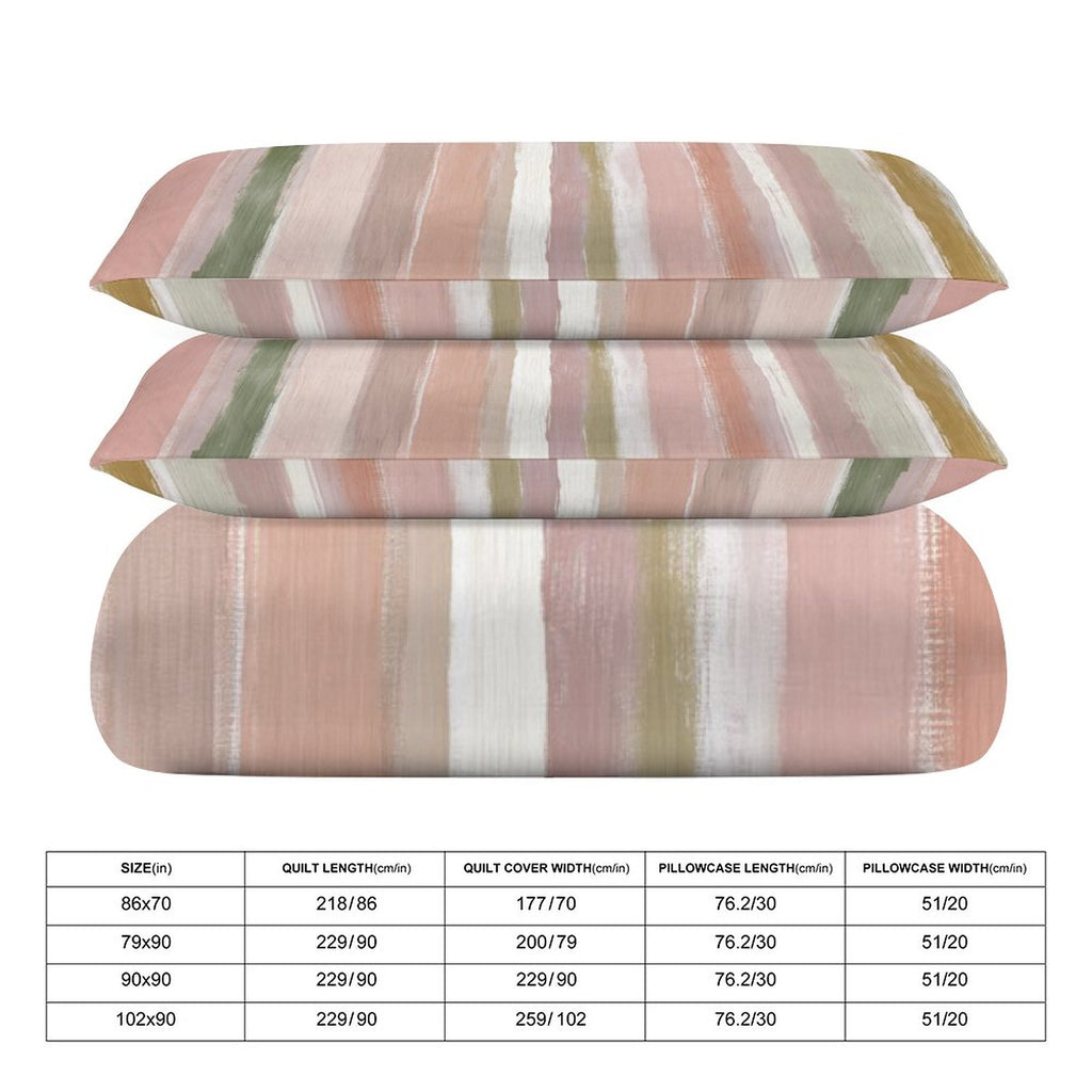 Queen 3-Piece Bedding Set-90"x90"/ 229x229cm