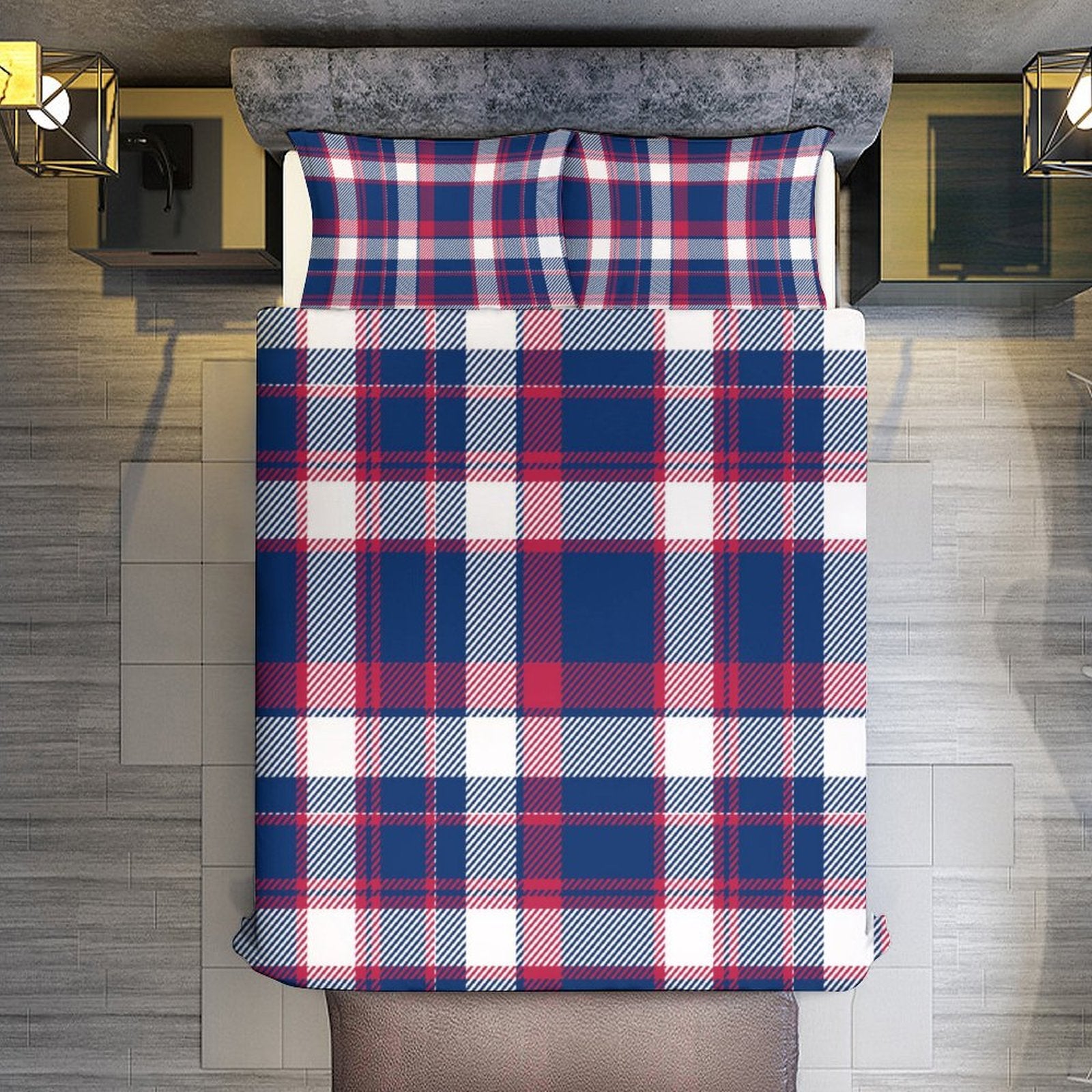 King 3-Piece Bedding Set-102"x90"/ 259x229cm