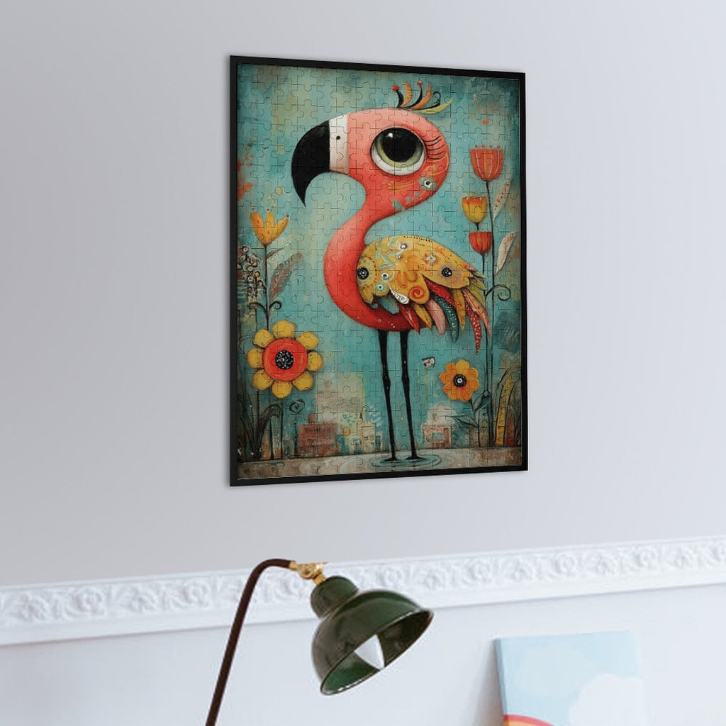 Regal Flamingo Wooden Puzzle