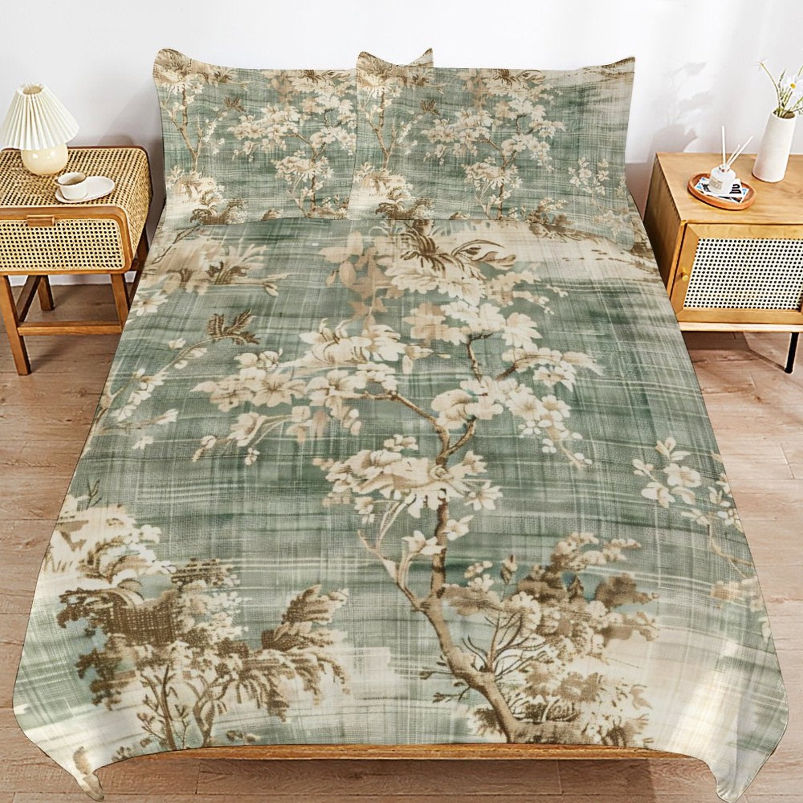 Queen 3-Piece Bedding Set-90"x90"/ 229x229cm
