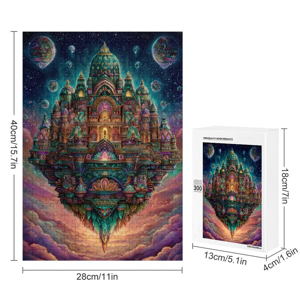 Mosaic City Wooden Puzzle