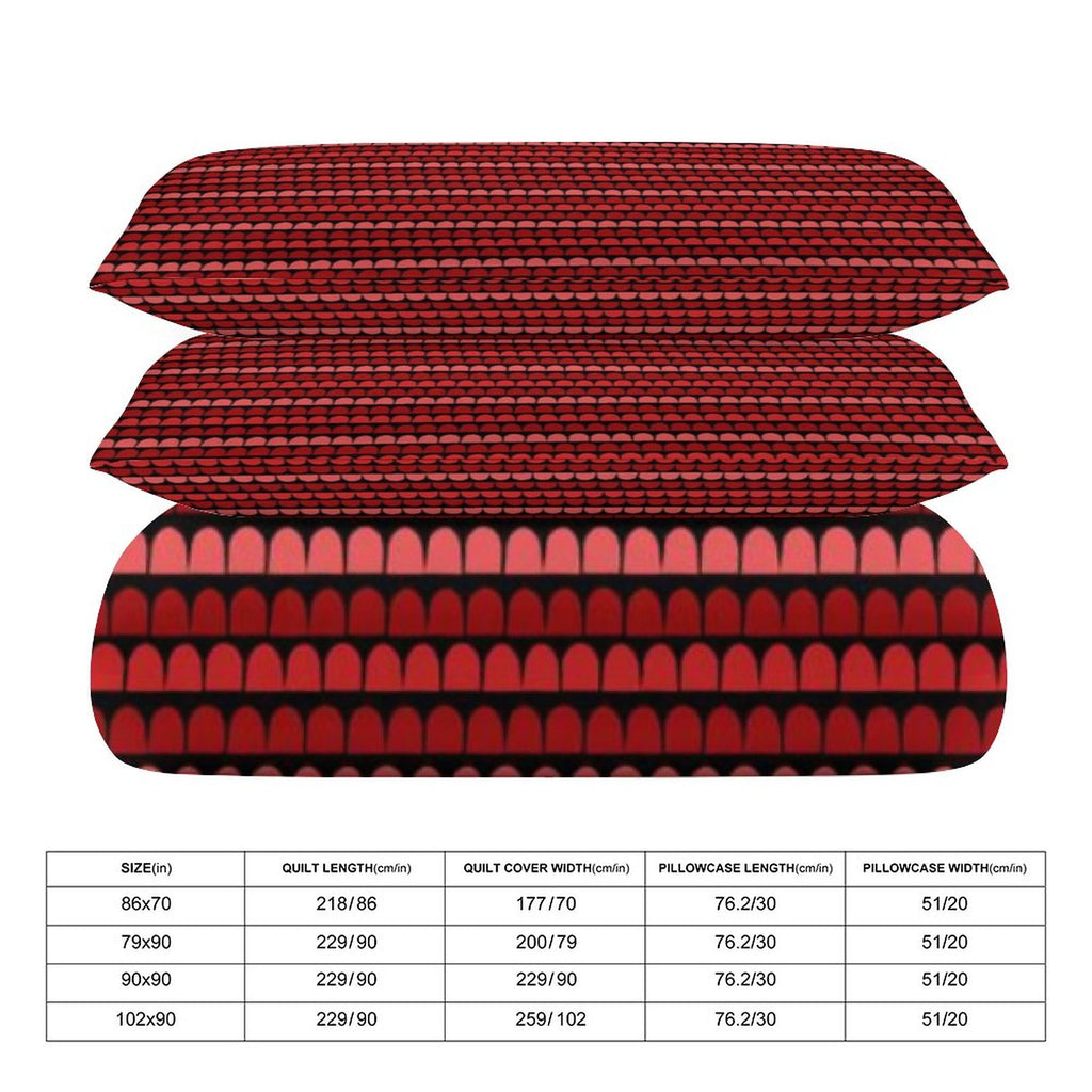 Full 3-Piece Bedding Set-86"×70"/ 218×177cm