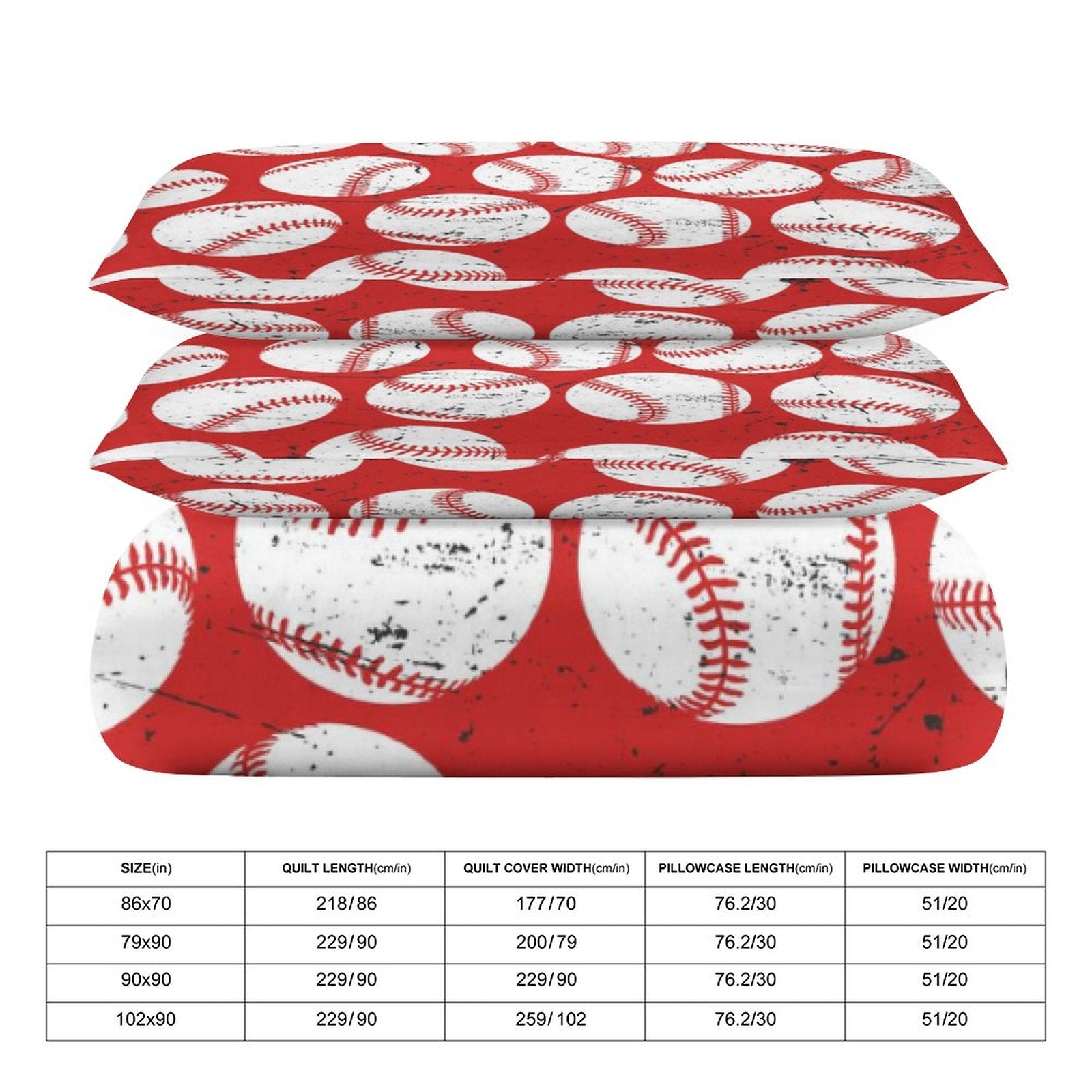 Full 3-Piece Bedding Set-86"×70"/ 218×177cm