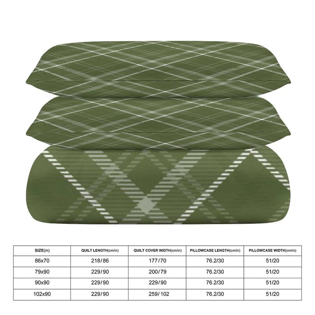Full 3-Piece Bedding Set-86"×70"/ 218×177cm
