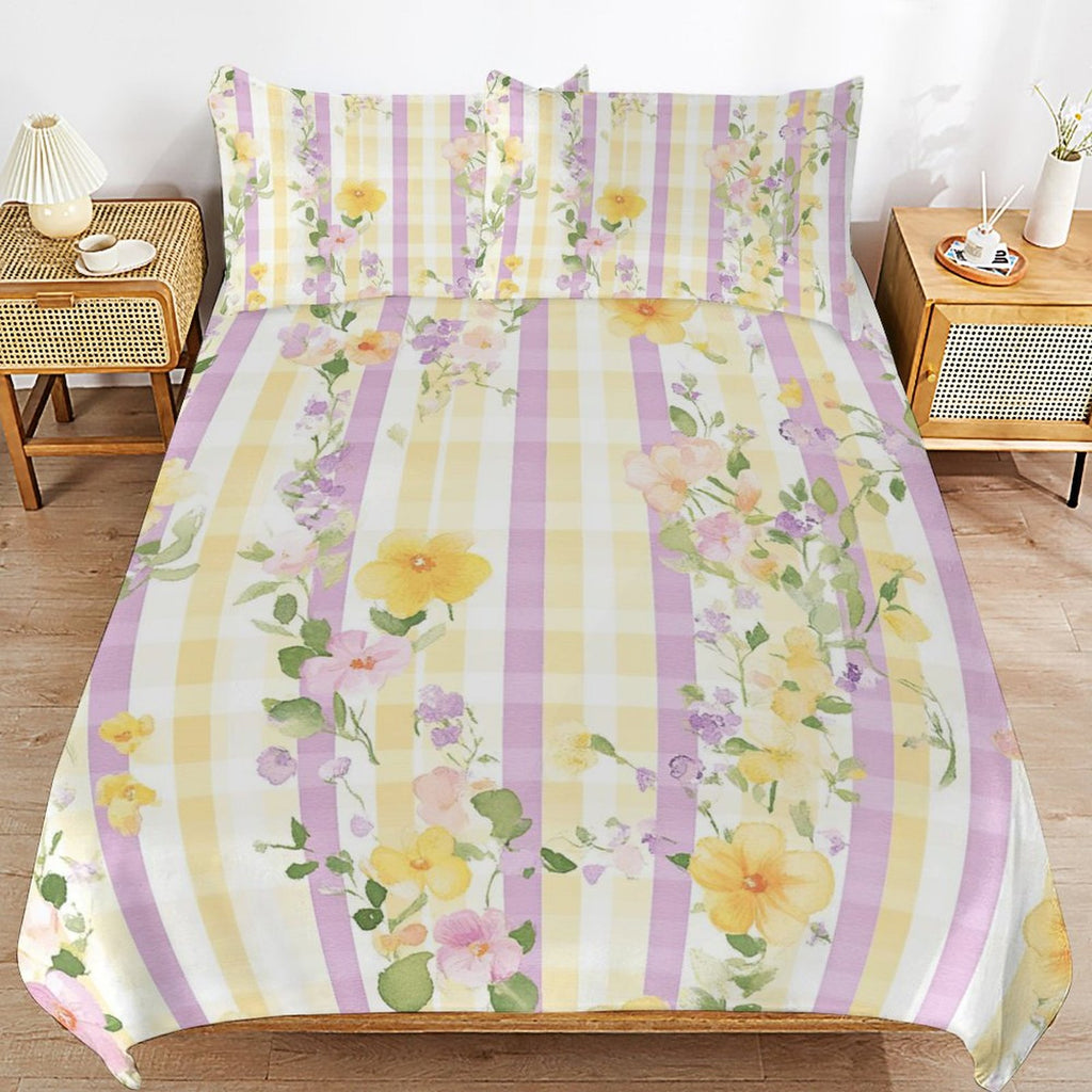Queen 3-Piece Bedding Set-90"x90"/ 229x229cm
