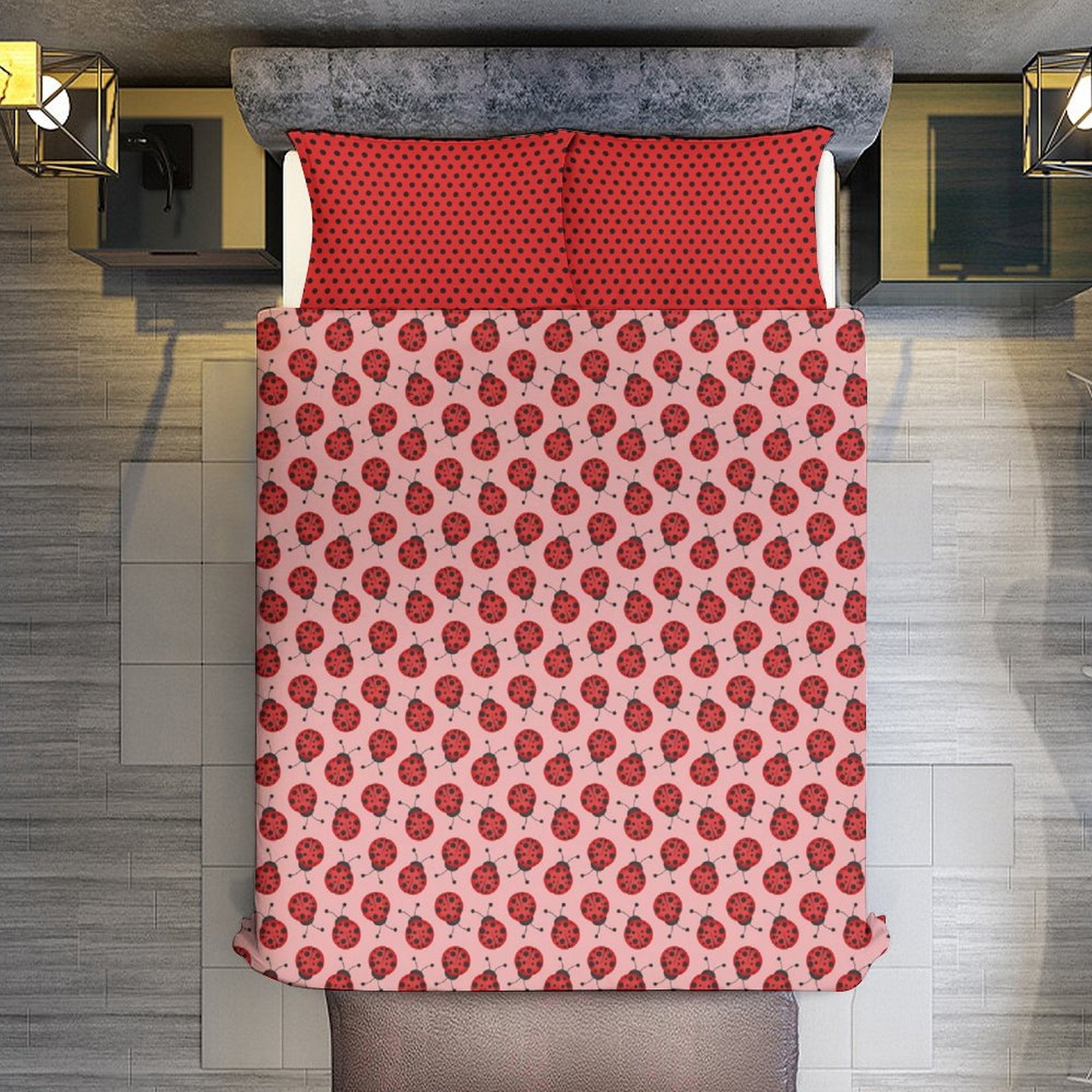 Queen 3-Piece Bedding Set-90"x90"/ 229x229cm