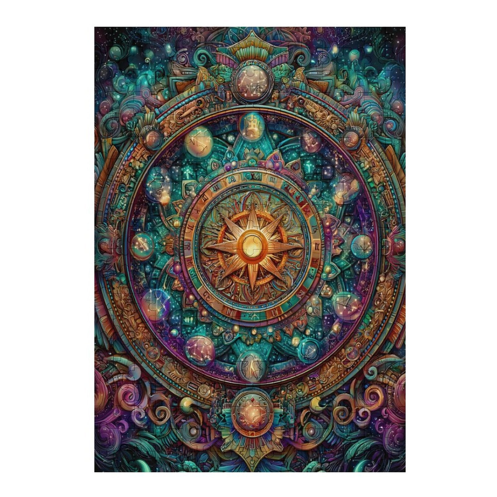 Zodiac dial Wooden Puzzle
