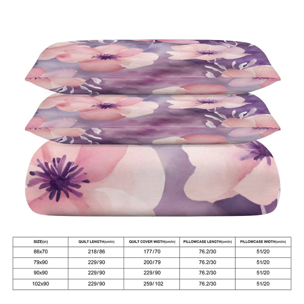 Full 3-Piece Bedding Set-86"×70"/ 218×177cm