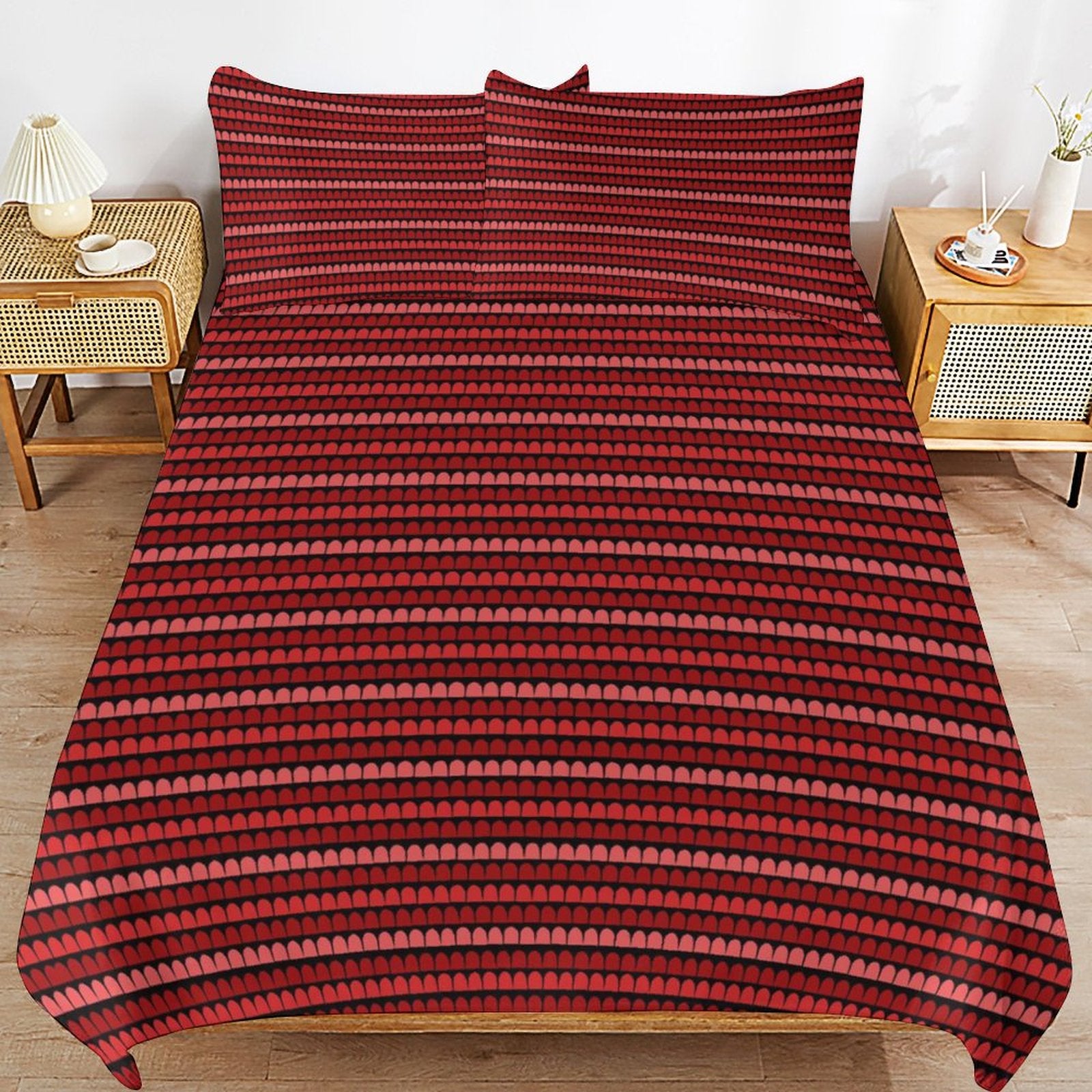 Queen 3-Piece Bedding Set-90"x90"/ 229x229cm