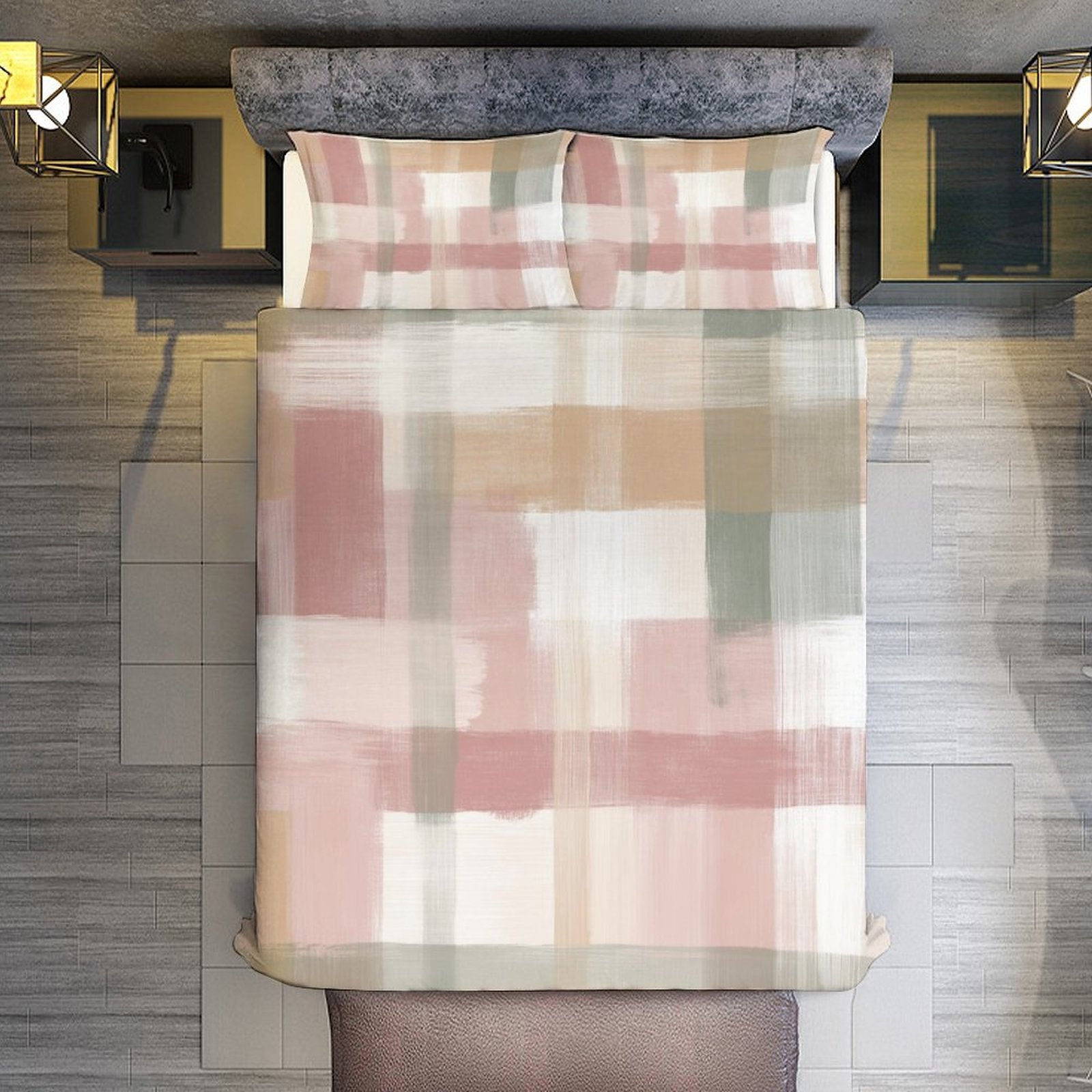 King 3-Piece Bedding Set-102"x90"/ 259x229cm