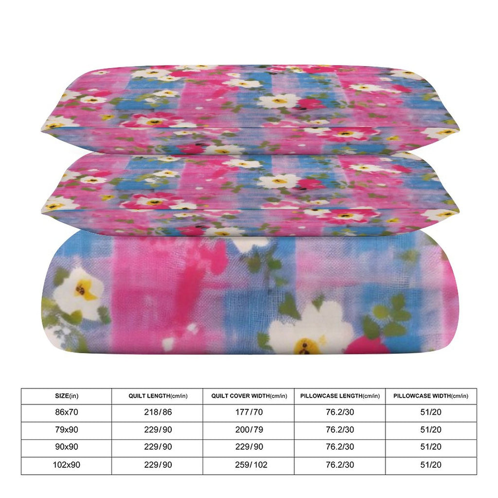 Full 3-Piece Bedding Set-86"×70"/ 218×177cm