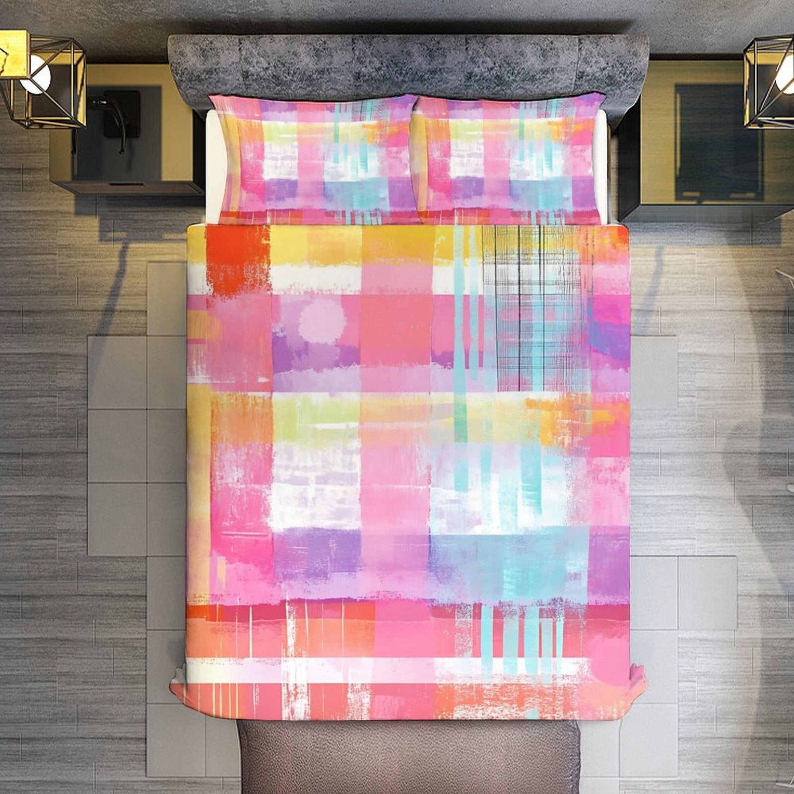 Full 3-Piece Bedding Set-86"×70"/ 218×177cm