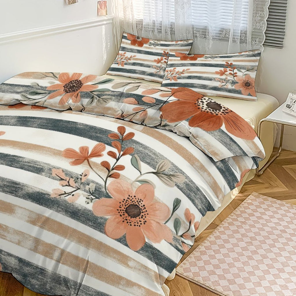 King 3-Piece Bedding Set-102"x90"/ 259x229cm