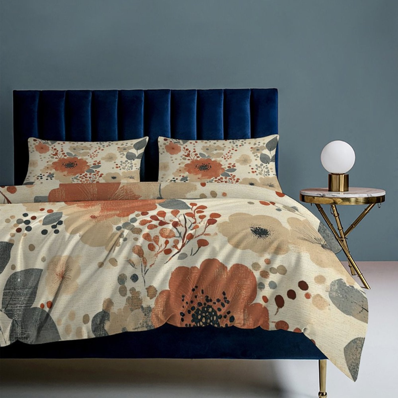 Queen 3-Piece Bedding Set-90"x90"/ 229x229cm