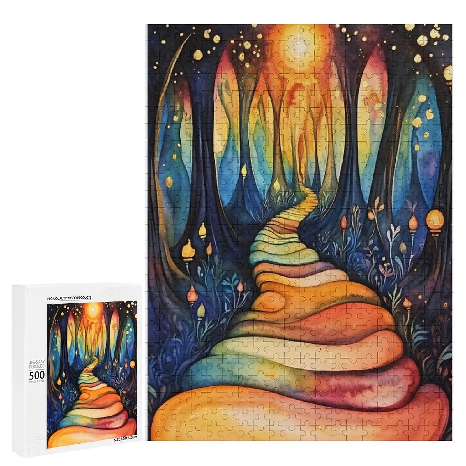 Forest path Wooden Puzzle