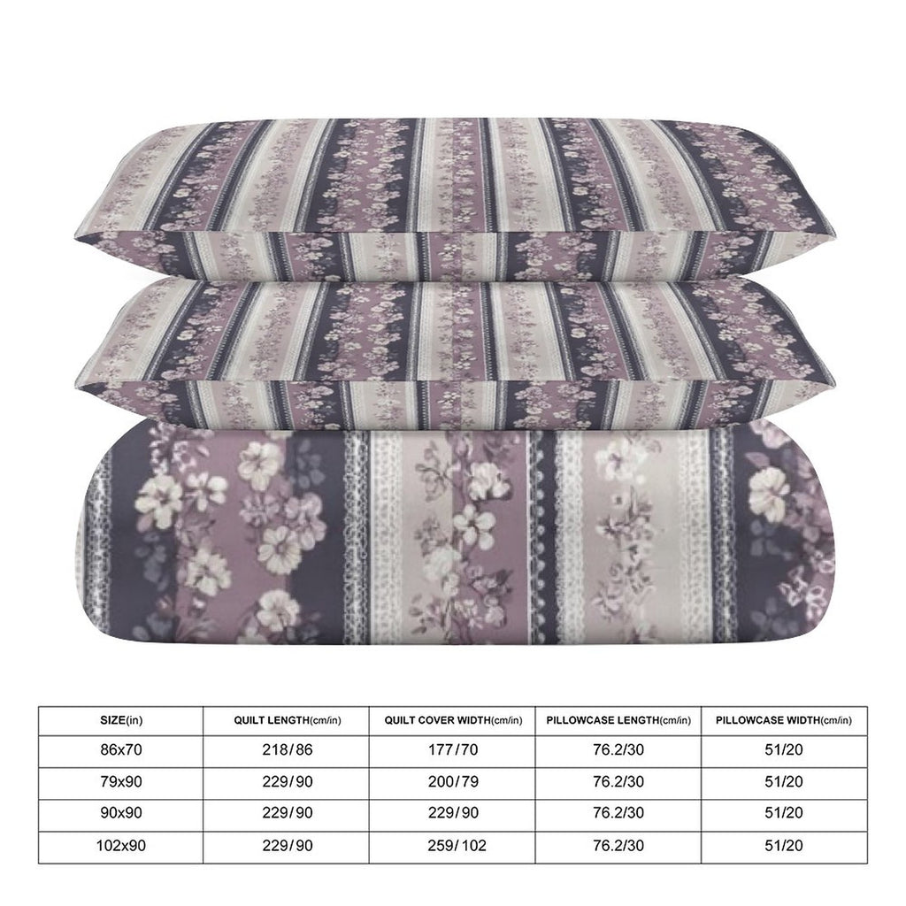 King 3-Piece Bedding Set-102"x90"/ 259x229cm