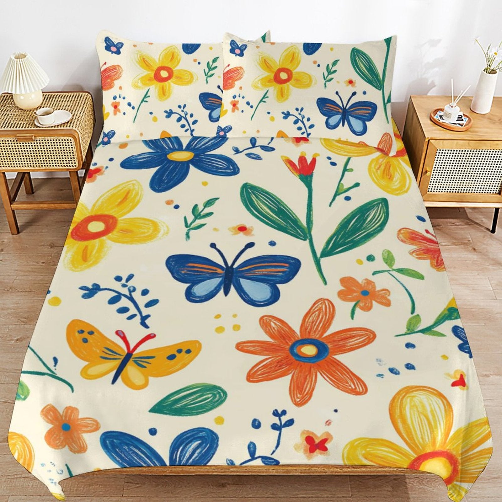 Full 3-Piece Bedding Set-86"×70"/ 218×177cm