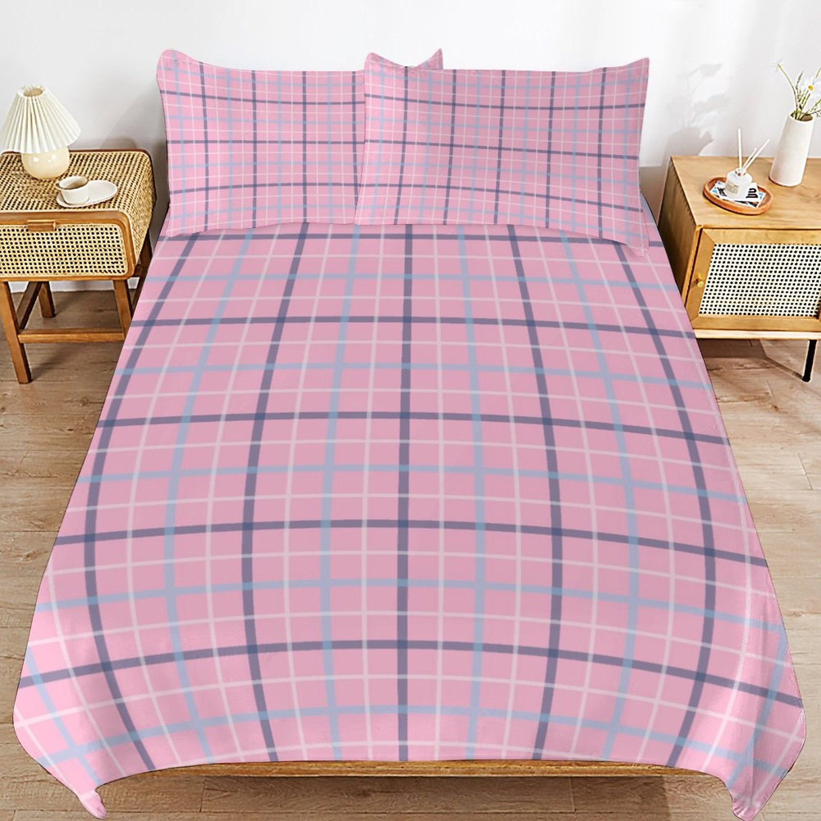 Queen 3-Piece Bedding Set-90"x90"/ 229x229cm