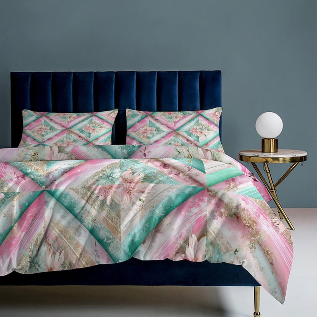 Queen 3-Piece Bedding Set-90"x90"/ 229x229cm