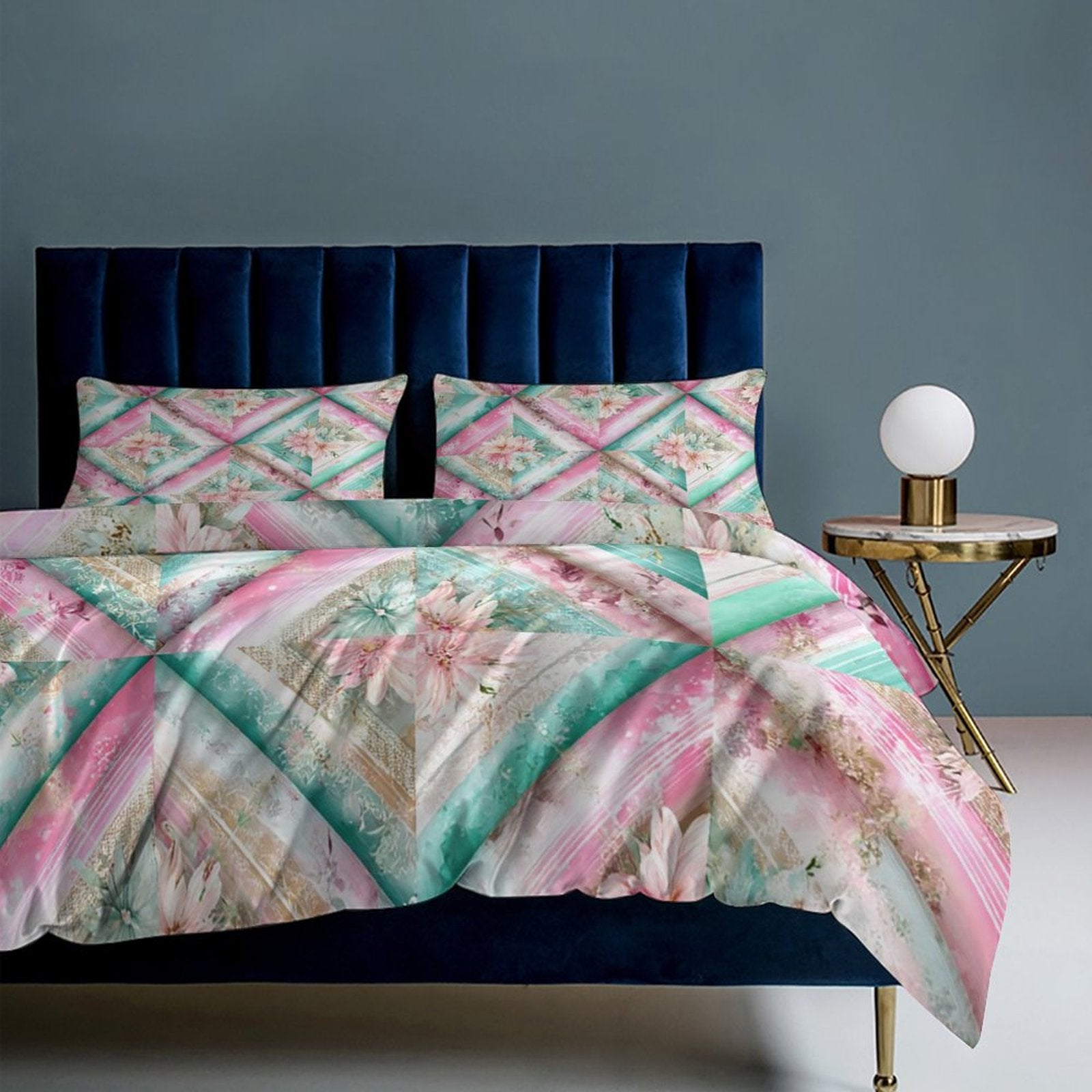 Queen 3-Piece Bedding Set-90"x90"/ 229x229cm