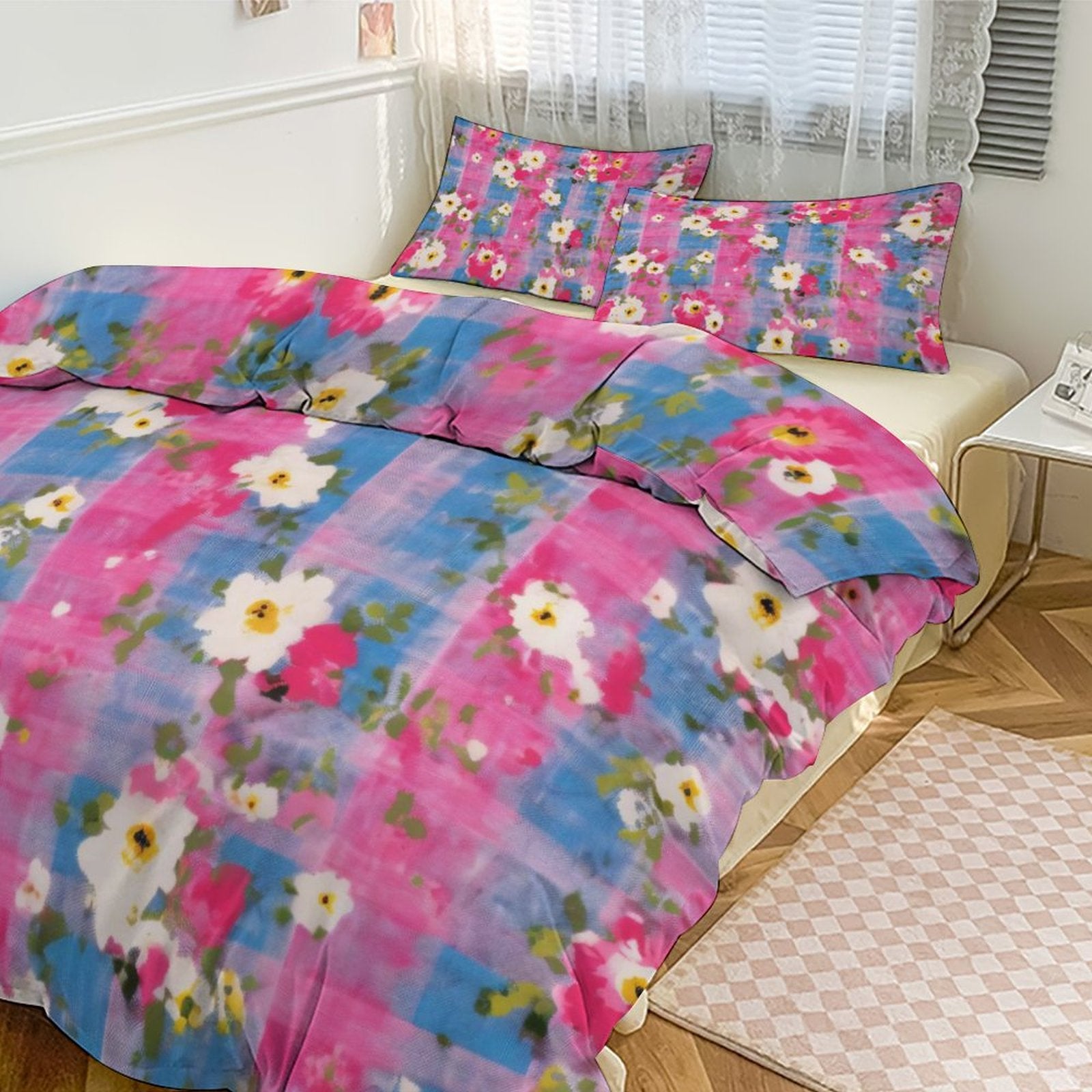 King 3-Piece Bedding Set-102"x90"/ 259x229cm