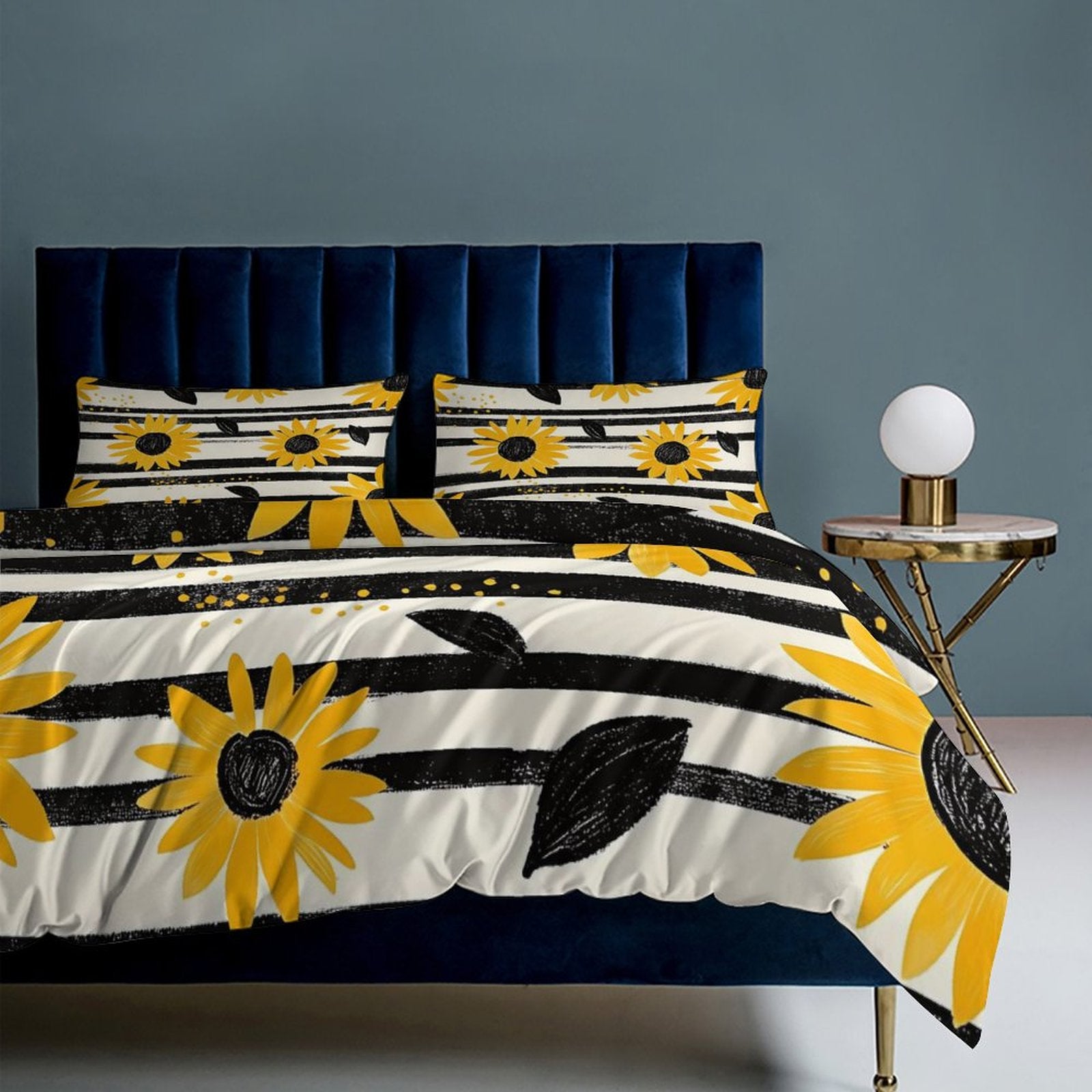 Queen 3-Piece Bedding Set-90"x90"/ 229x229cm