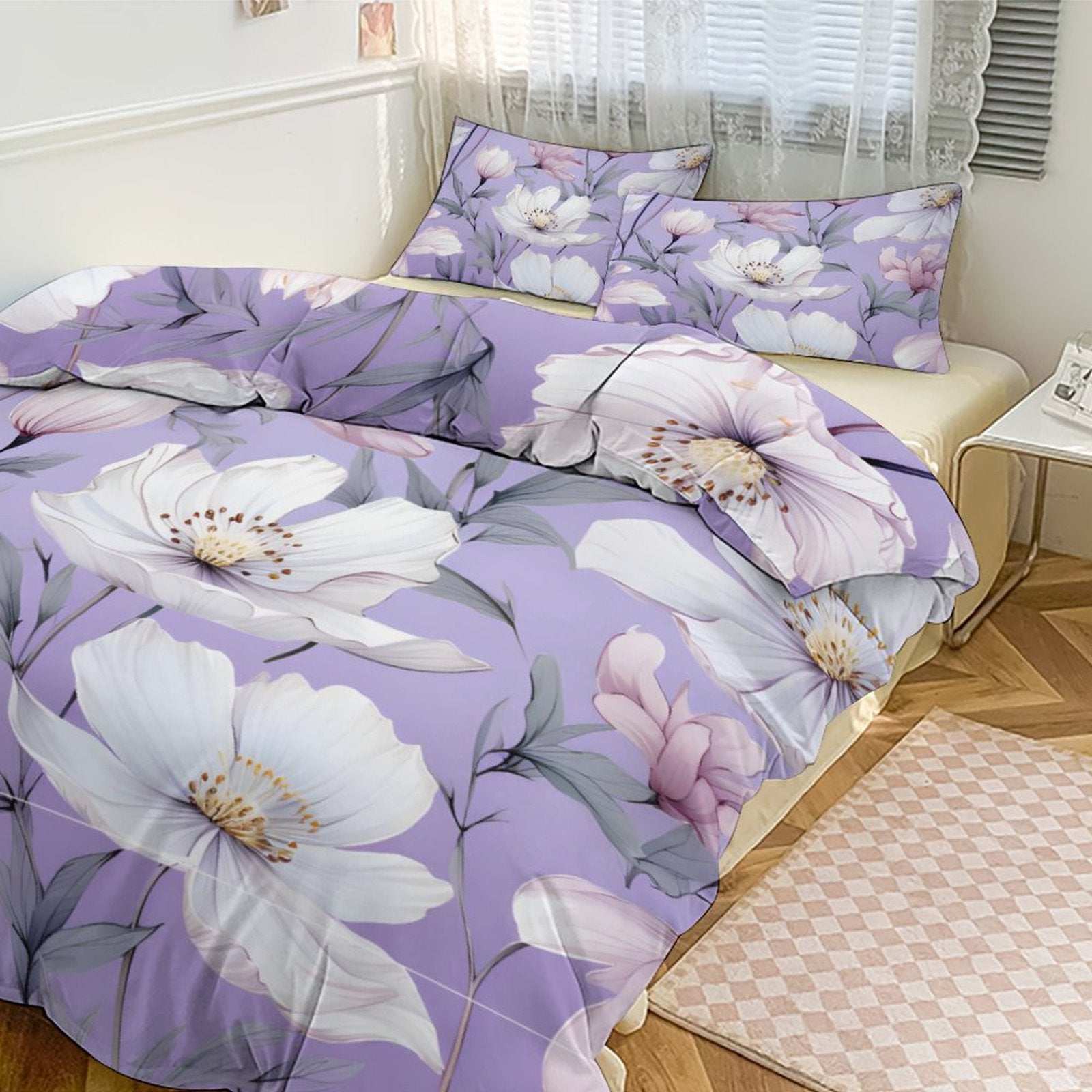 Full 3-Piece Bedding Set-86"×70"/ 218×177cm