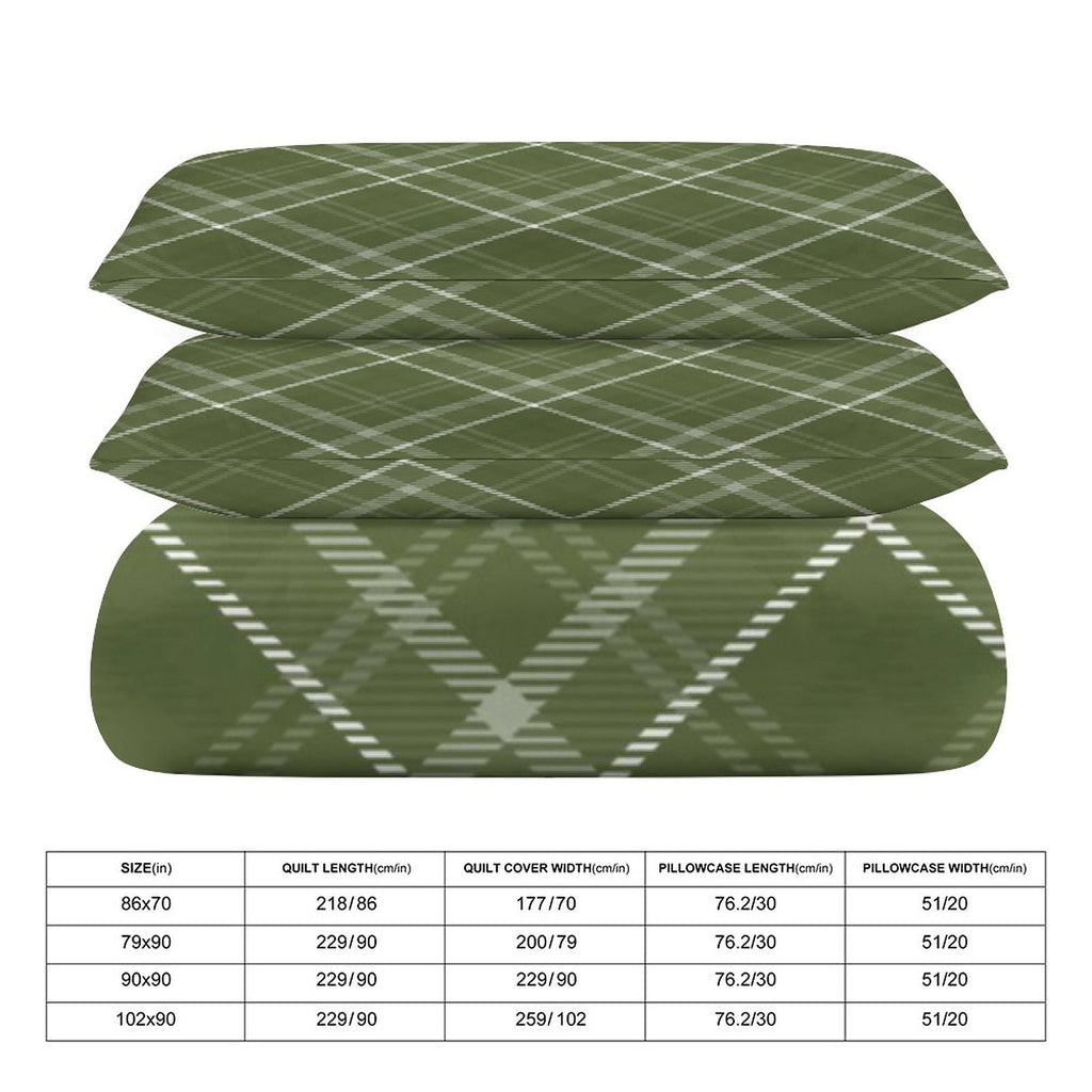 Queen 3-Piece Bedding Set-90"x90"/ 229x229cm