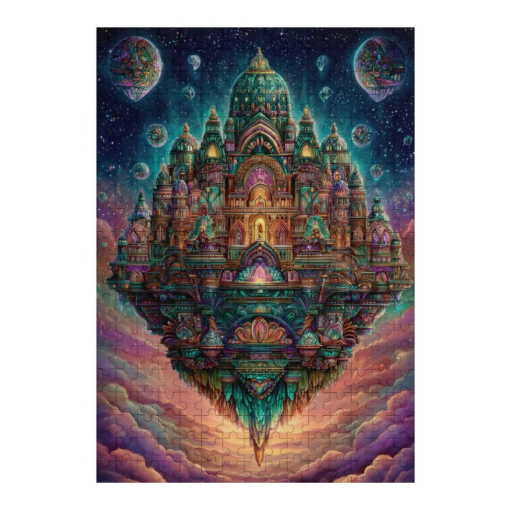 Mosaic City Wooden Puzzle