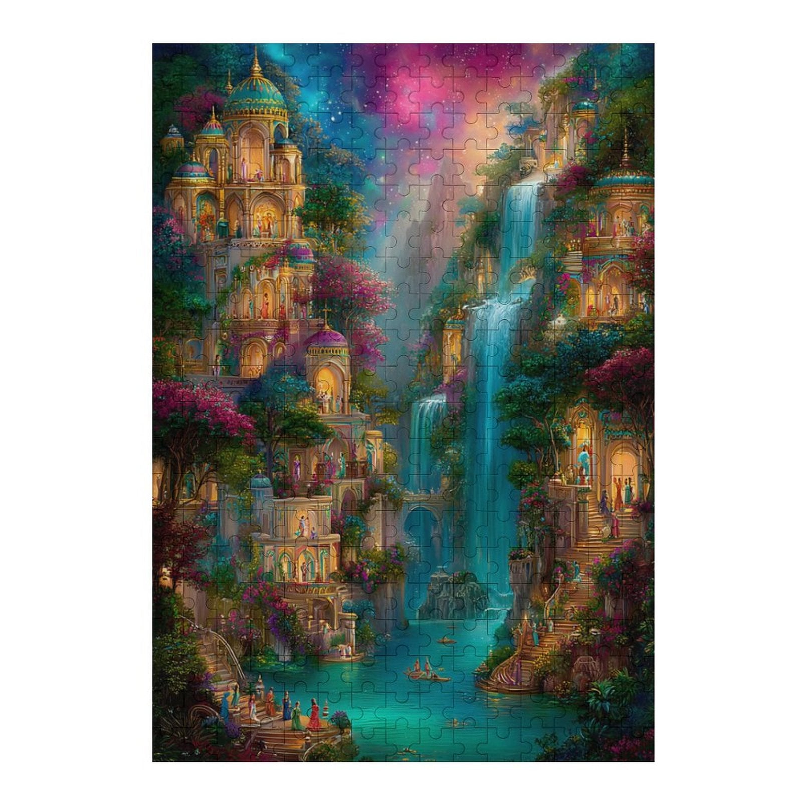 City on the Water Wooden Puzzle