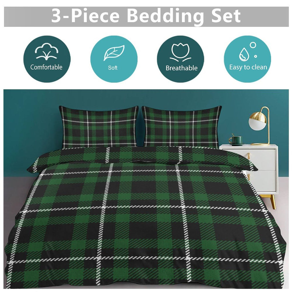 Full 3-Piece Bedding Set-86"×70"/ 218×177cm