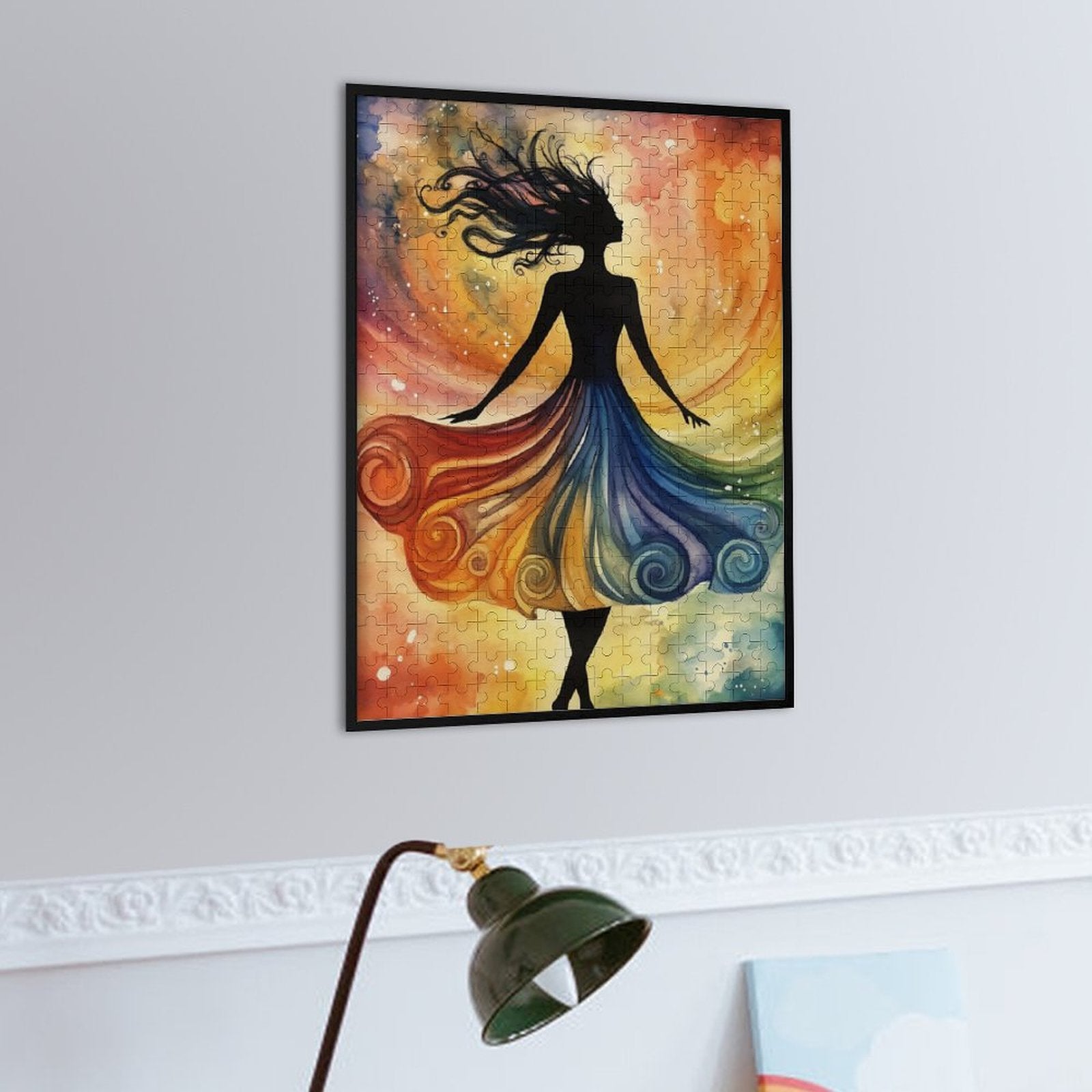 Dancing girl Wooden Puzzle