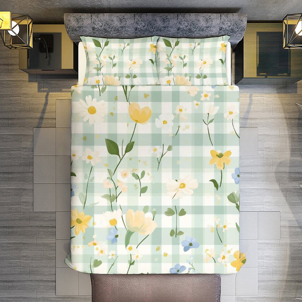 Queen 3-Piece Bedding Set-90"x90"/ 229x229cm