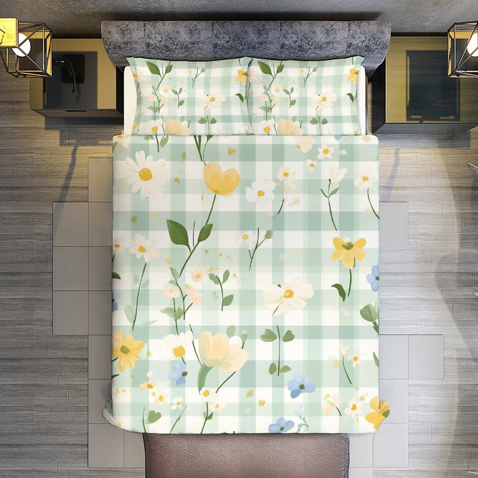 Queen 3-Piece Bedding Set-90"x90"/ 229x229cm