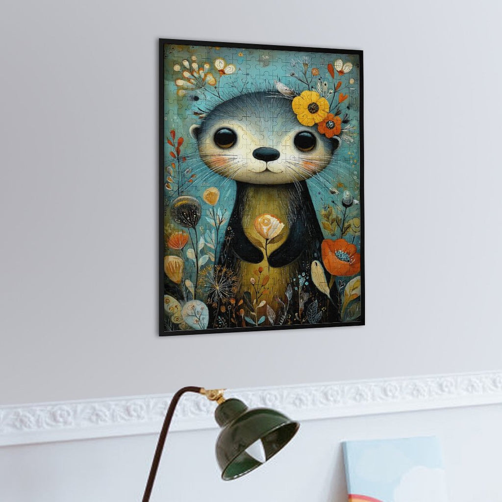 Boho Baby Otter Wooden Puzzle