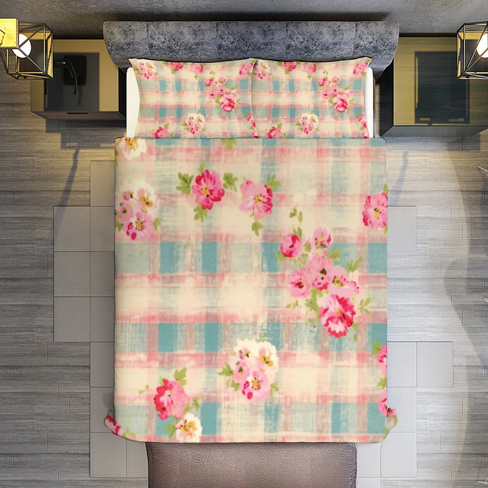 King 3-Piece Bedding Set-102"x90"/ 259x229cm